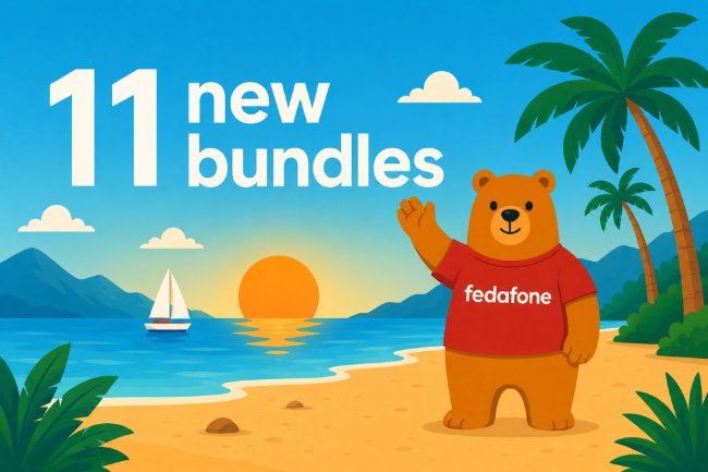 Major fedafone Plan Update: New Countries and Central Asia eSIM